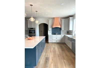 Transitional Kitchen Design Shines in Littlestown, PA with Custom Copper Range Hood
