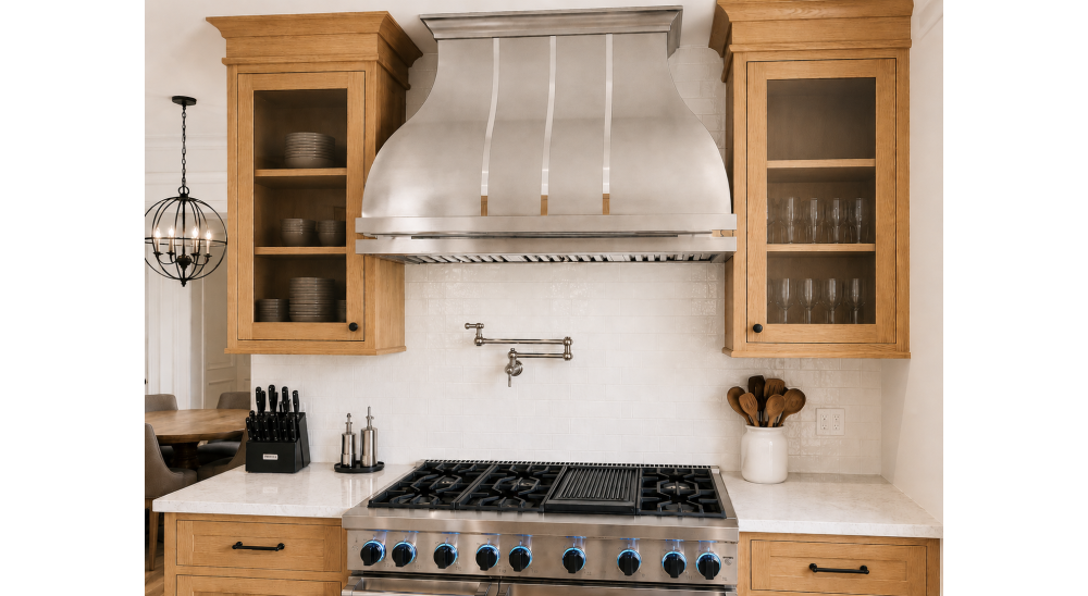Modern Farmhouse Style Comes to Life in Camarillo, CA with a Stunning Range Hood