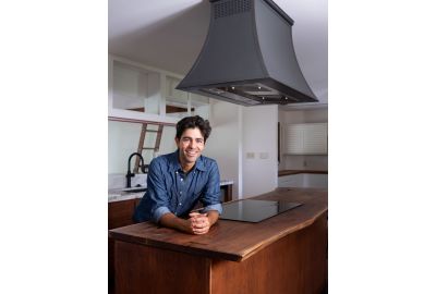 Inside Adrian Grenier’s Eco-Luxury Kitchen
