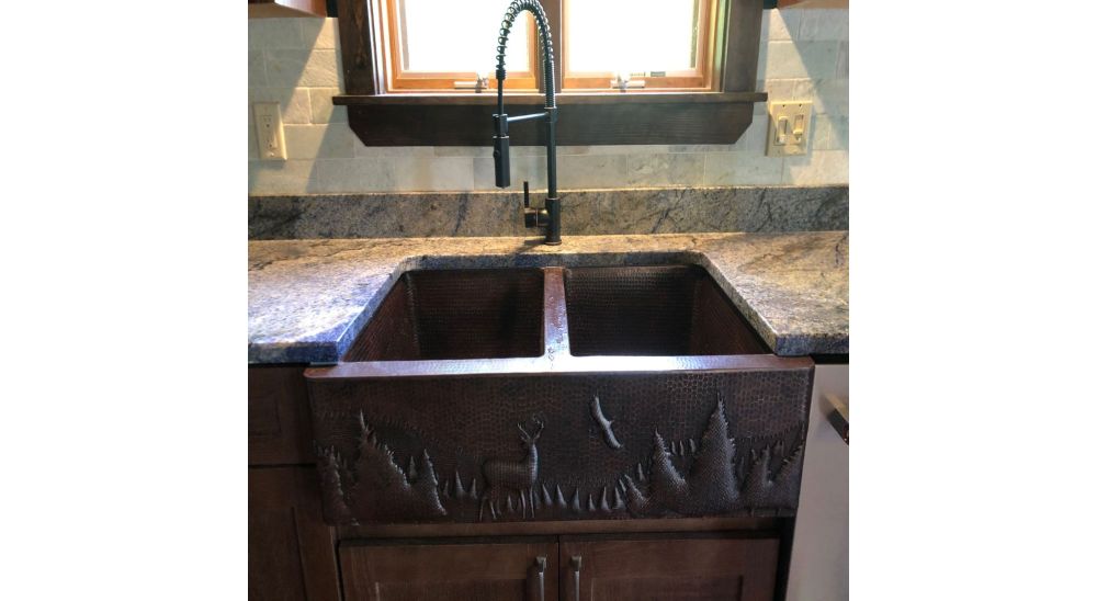 Copper Farmhouse Sink