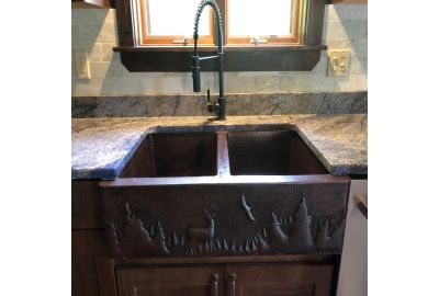 Copper Farmhouse Sink