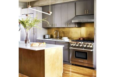 Metal Backsplash Ideas