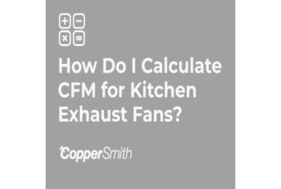 How do I calculate CFM?
