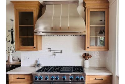 Custom Coppersmith range hood