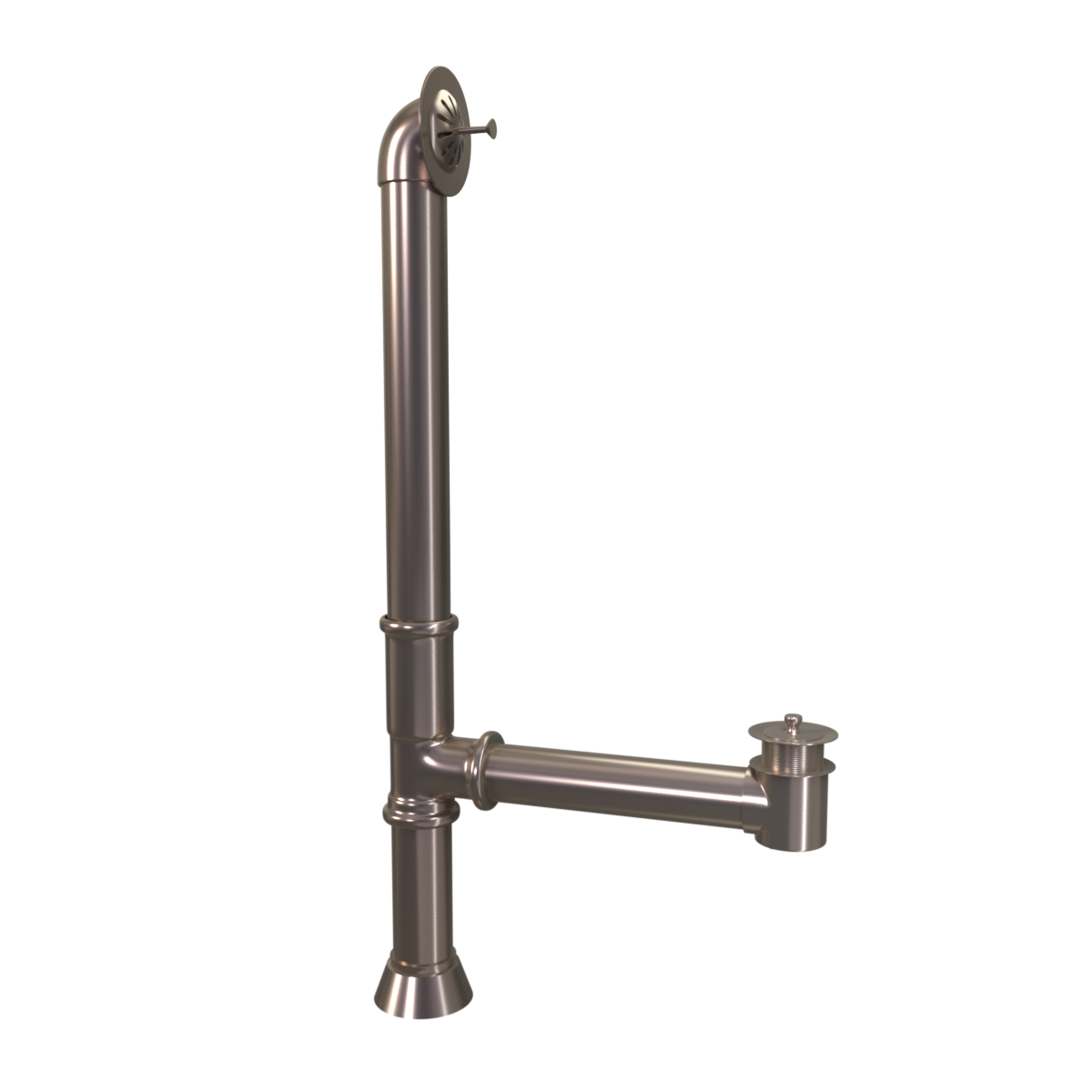 Overflow Drain Brushed Nickel