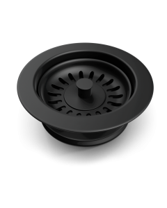 3.5" Matte Black Disposal Sink Drain
