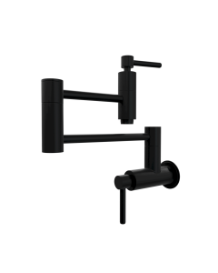 Modern Style - Pot Filler Faucet - Black