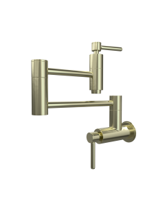 Modern Style - Pot Filler Faucet - Polished Brass