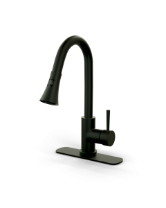 Premium Kitchen Faucet - Pull Down Spout - Matte Black