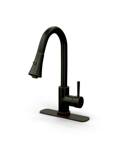 Premium Kitchen Faucet - Pull Down Spout - Naples Bronze