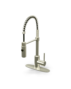 Pro-Rinse Faucet - Pull Down - Brushed Nickel