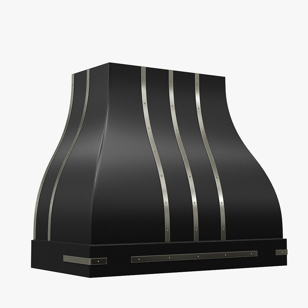 Black Range Hoods Black Kitchen Stove Vents CopperSmith