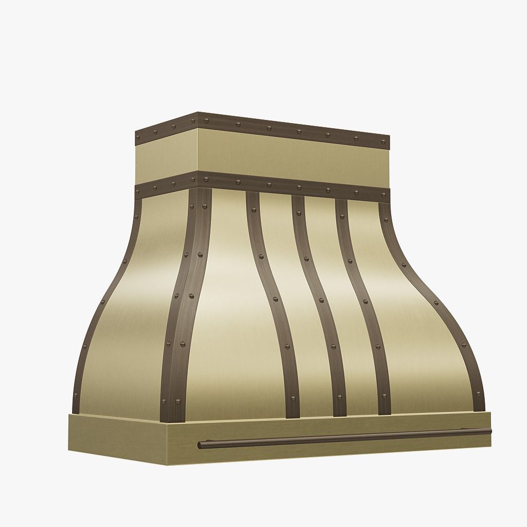 Brass Range Hoods Brass Stove Vents CopperSmith