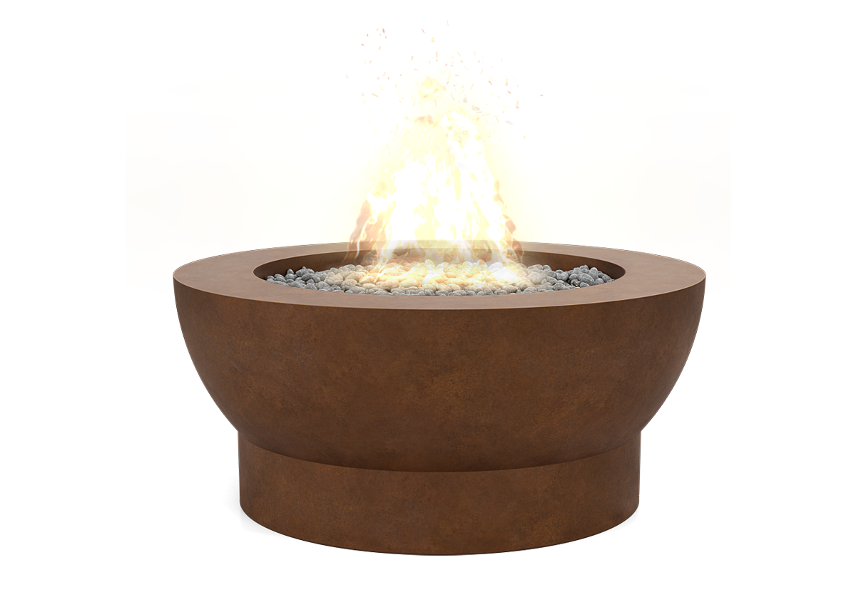 Copper Fire Pits Outdoor Gas Fire Pit CopperSmith