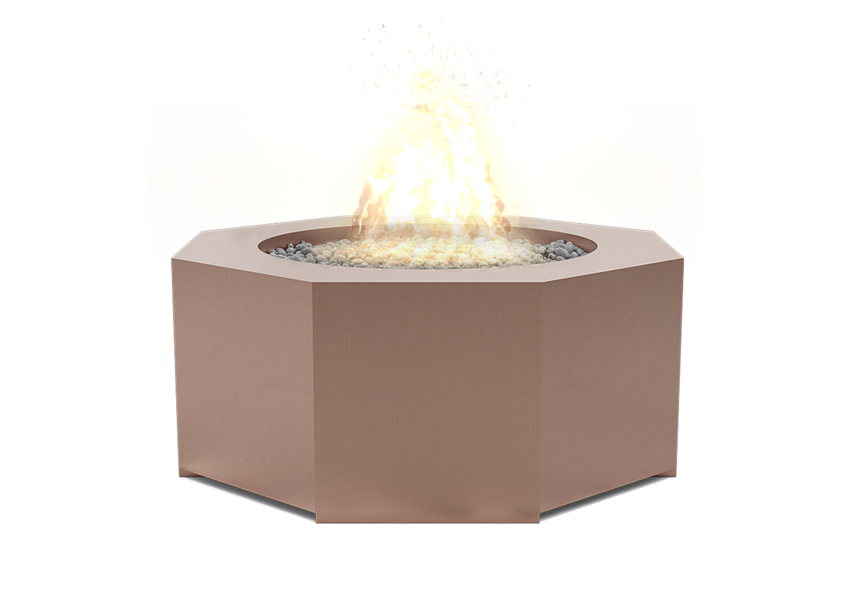 Copper Fire Pits Outdoor Gas Fire Pit CopperSmith