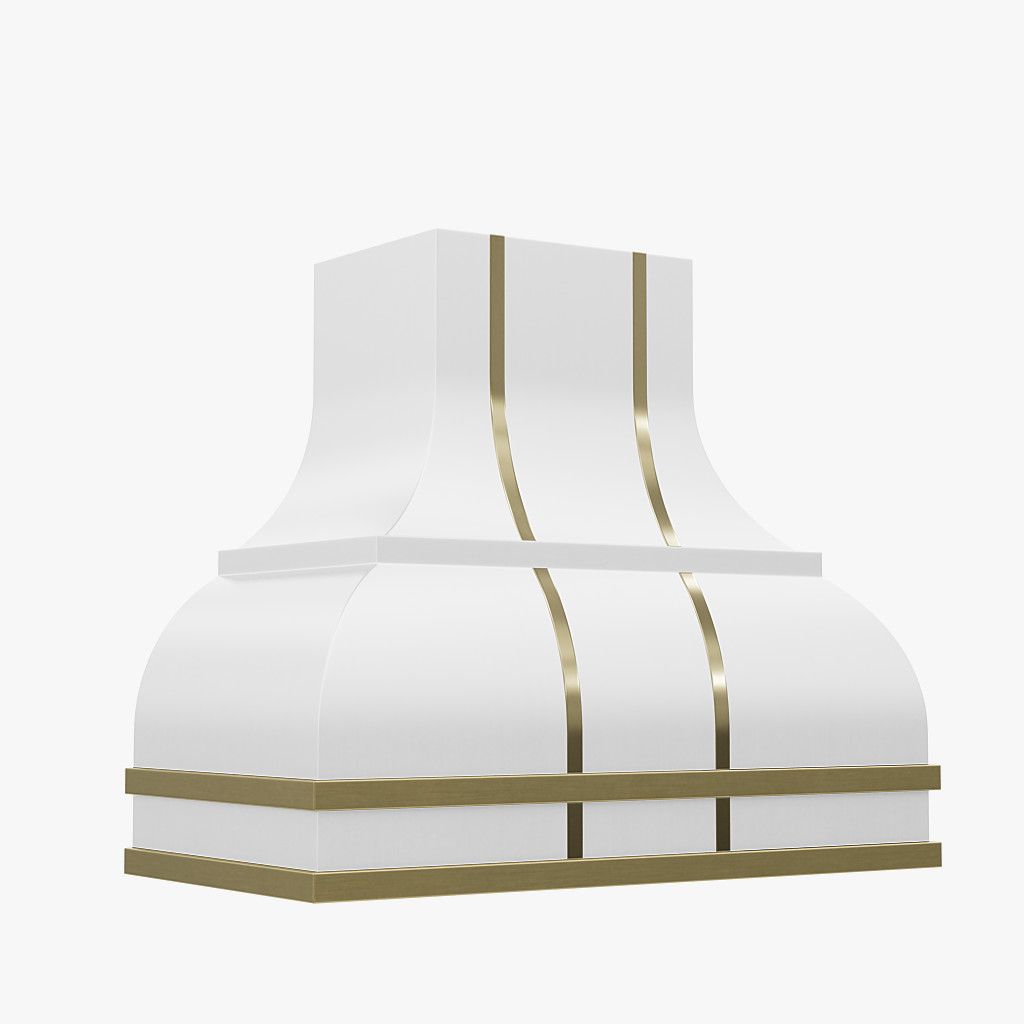 White Range Hoods | White Stove Vents | CopperSmith