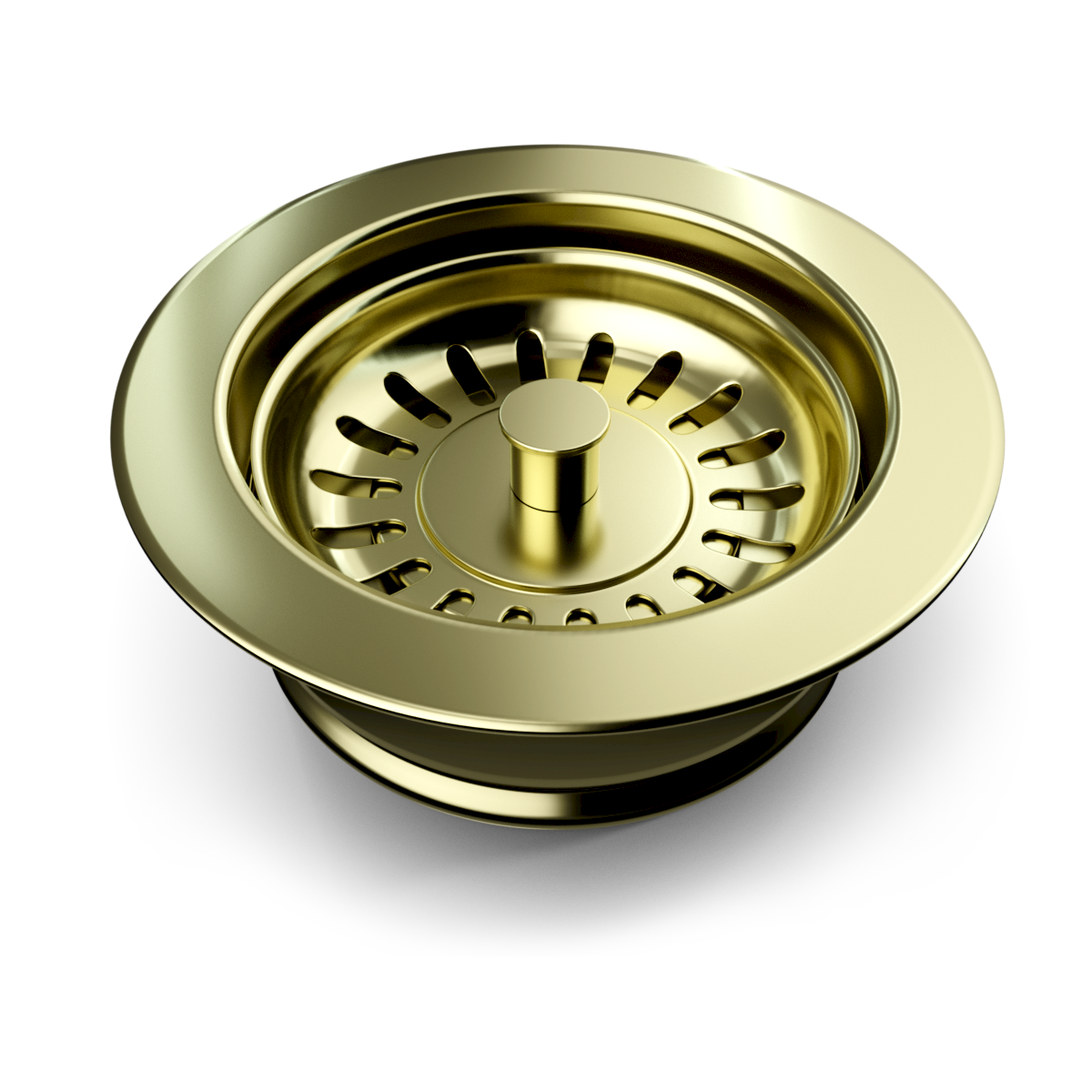 Brass - Polished Disposal Drain