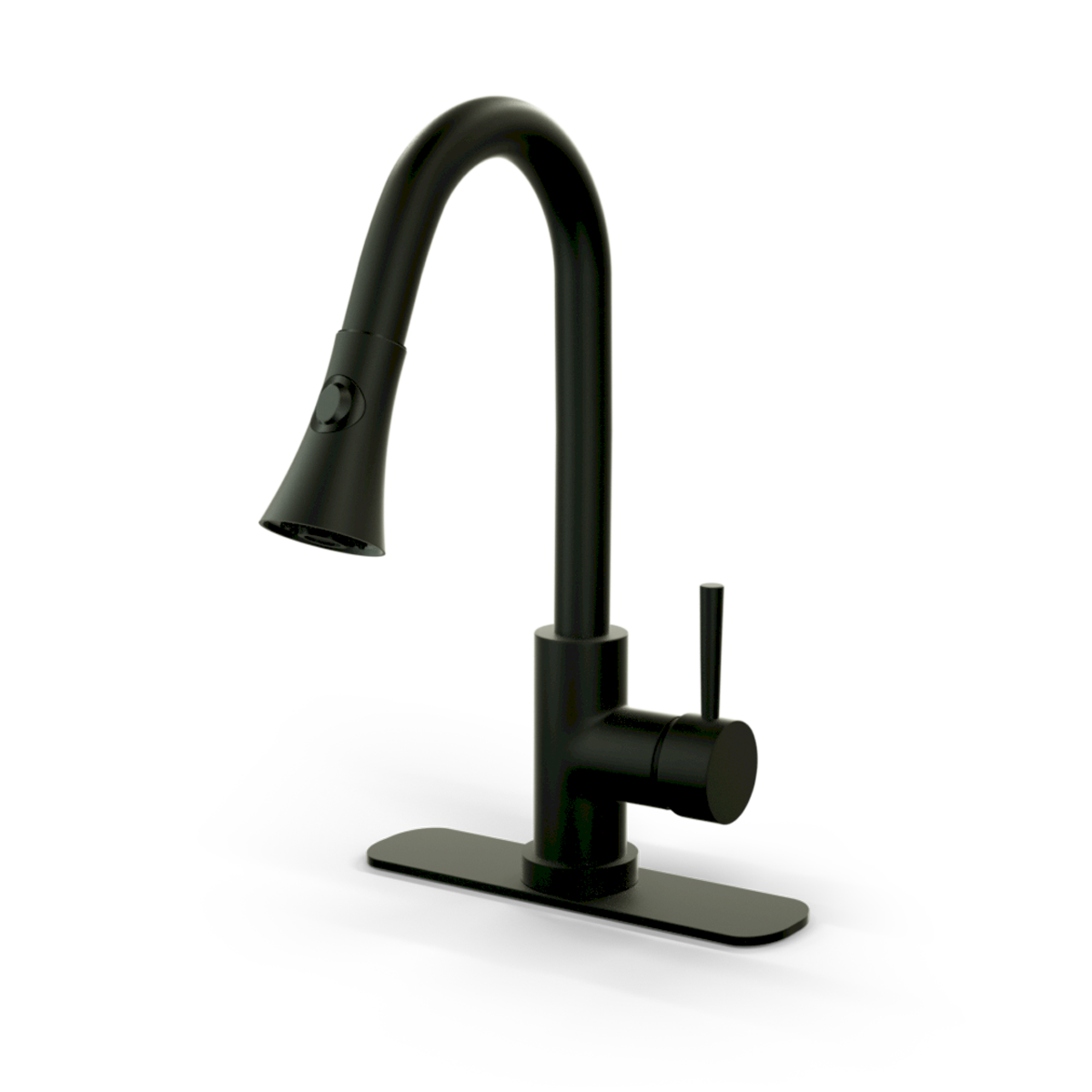 Premium Kitchen Faucet - Matte Black