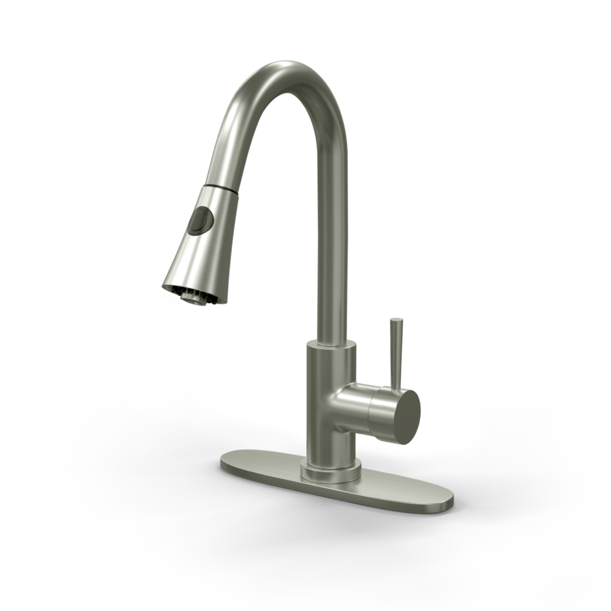 Premium Kitchen Faucet - Satin Nickel