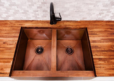 Copper Kitchen Sinks