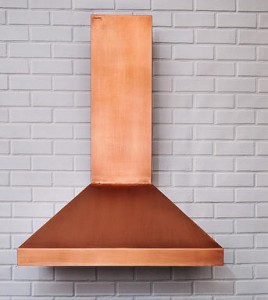 copper range hood