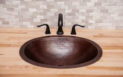 Copper Bathroom Fixture