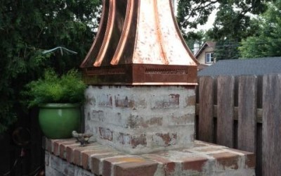 Copper Chimney Cap