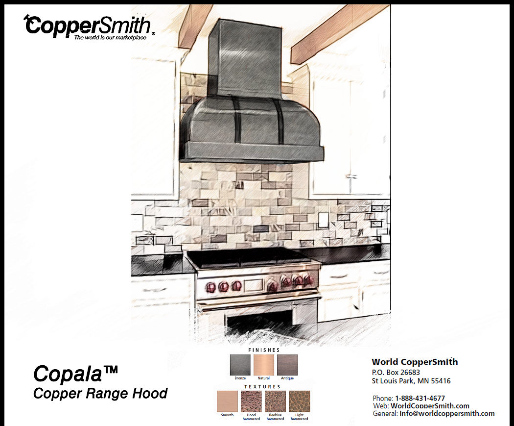 Bronze Range Hood