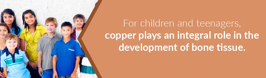 benefits of copper for children