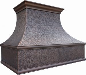 traditional antique hood hammered