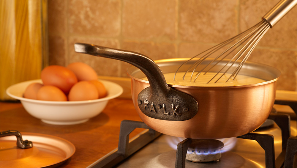 Traditional Copper Frying Pan Made in Portugal 8 inch