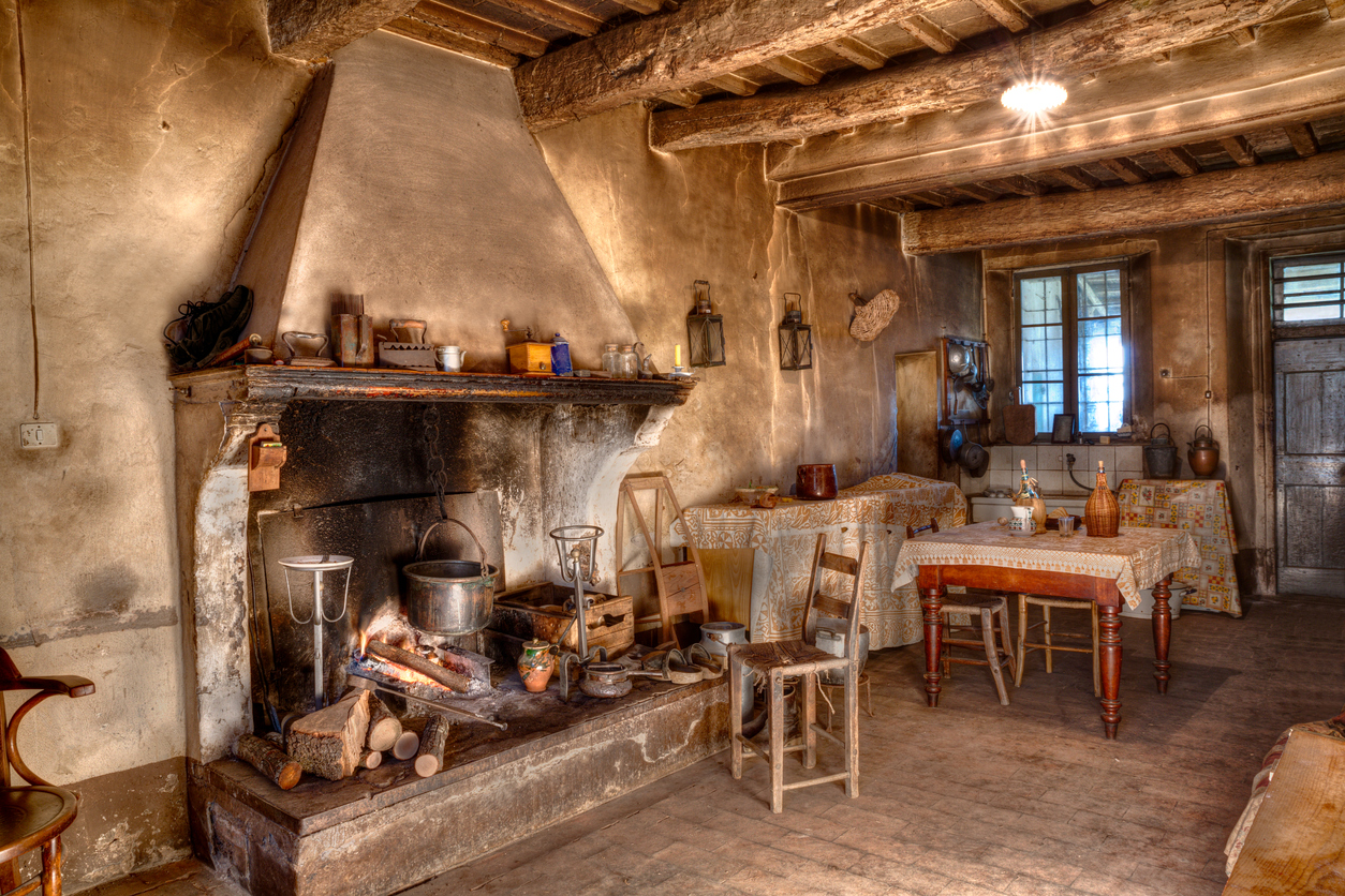 ancient kitchen